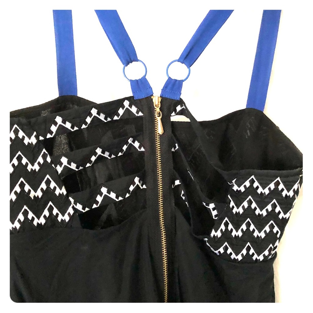Anthro cut out back dress